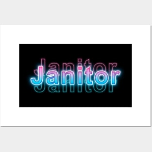 Janitor Posters and Art